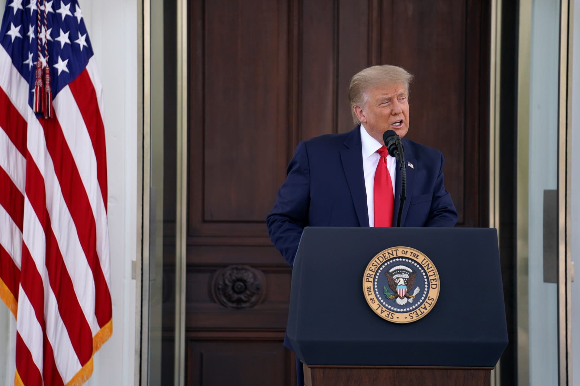 Trump Says He Would Support Investigation of Postmaster General