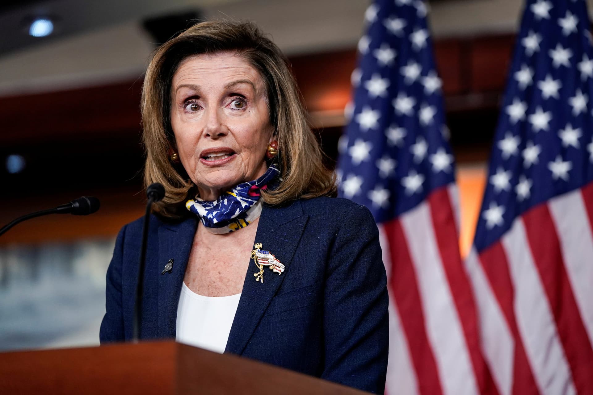 Pelosi: We Have To Be ‘Very Careful’ About Election-Related Statements From the Intelligence Community