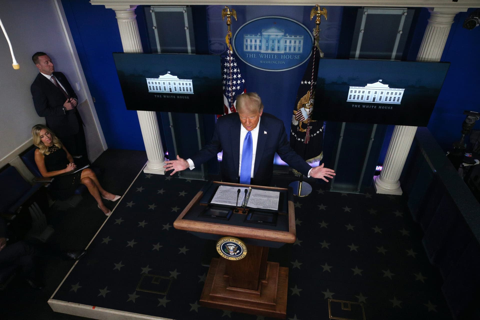 Trump Pressed on Whether He Would Commit To a Peaceful Transfer of Power
