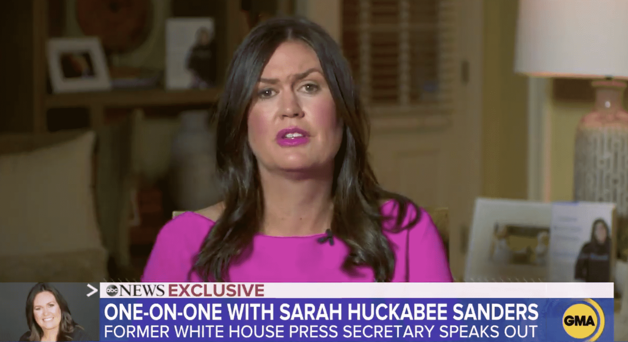Sarah Sanders Calls Former Colleagues âDisgruntled Employeesâ After They Criticized Trump