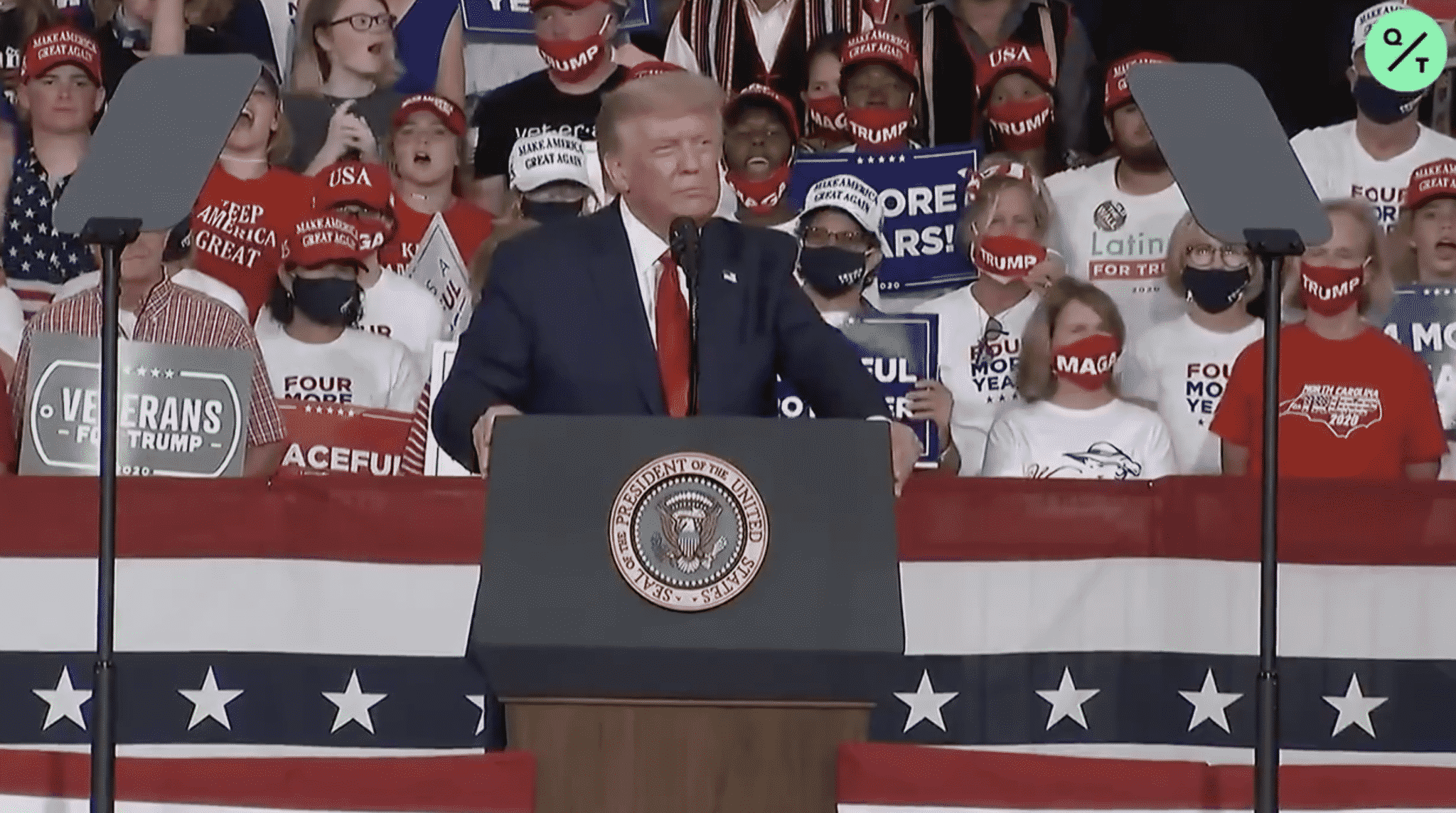 Trump Says It âWould Be an Insult to Our Countryâ If Kamala Harris Became the First Female President