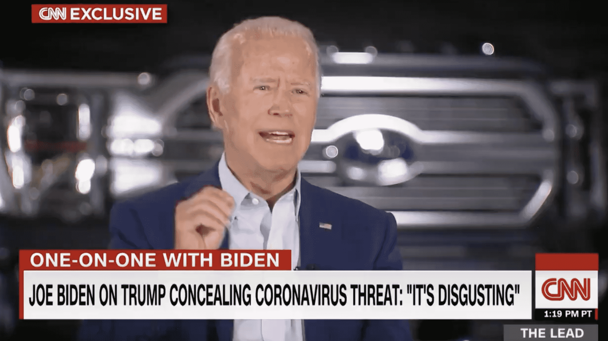 Biden Slams Trump for His Efforts to Downplay the Coronavirus Pandemic: âItâs Almost Criminalâ