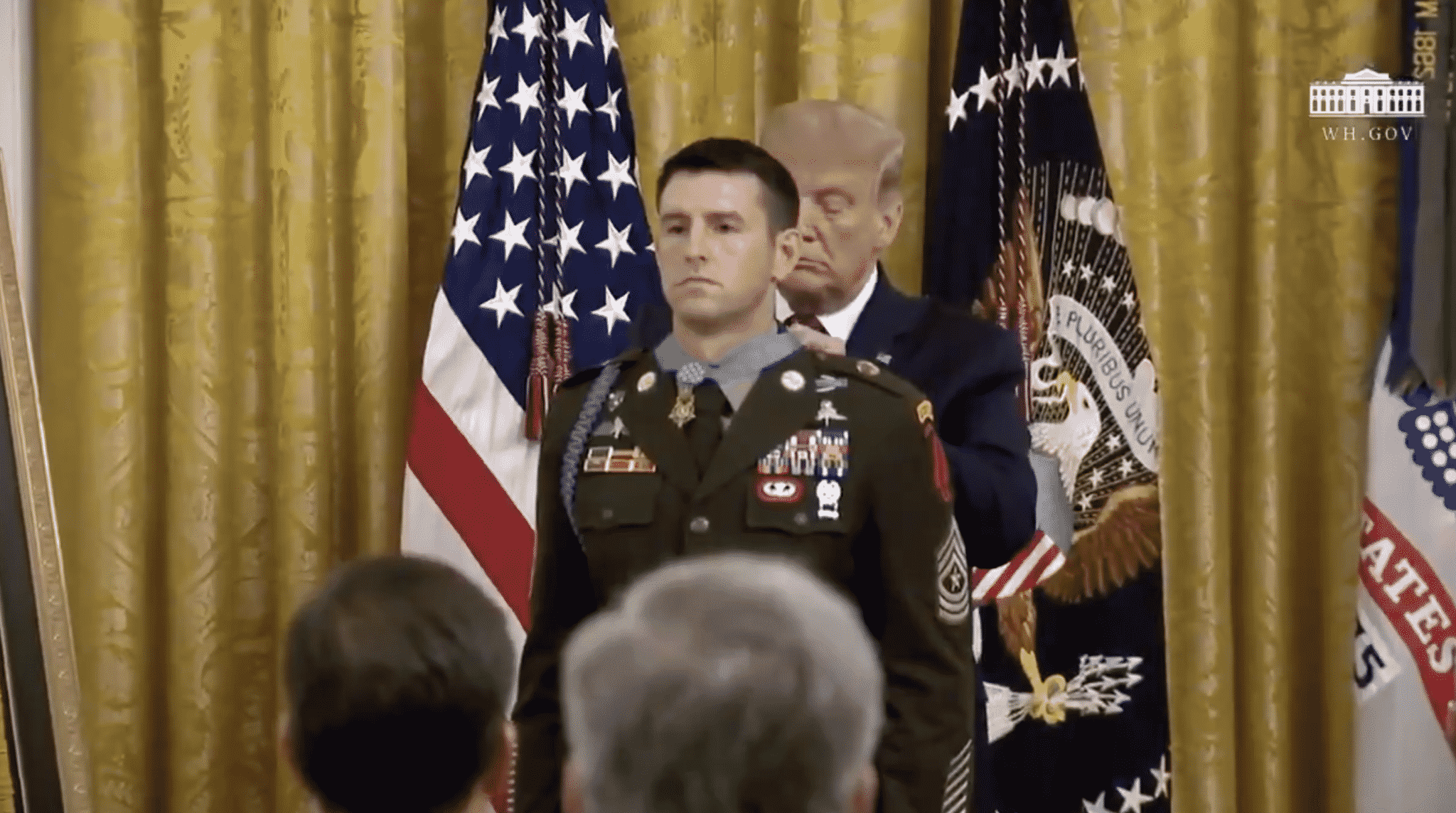 Trump Awards Medal of Honor to Army Ranger for Freeing Hostages in Iraq