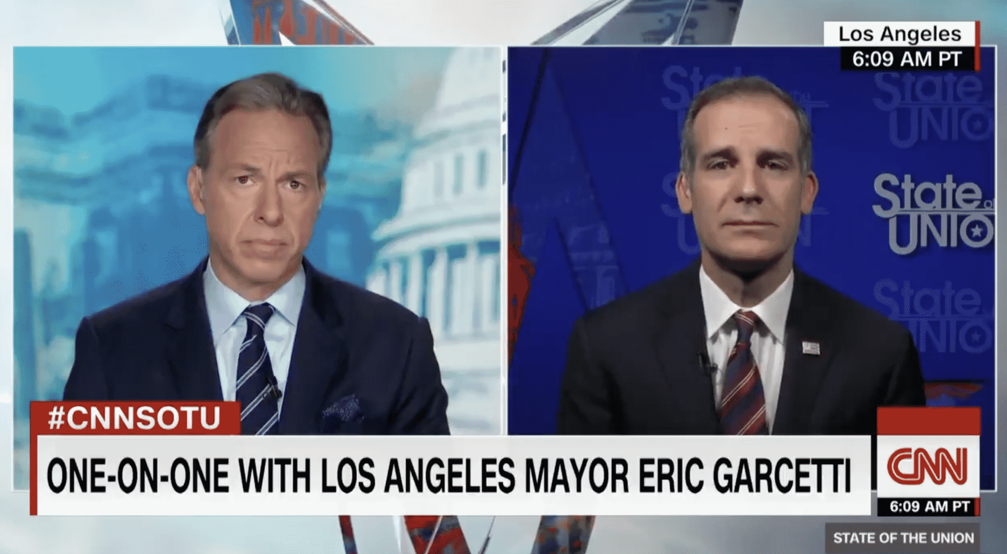 Los Angeles Mayor Says He Would Have ‘Unquestionably’ Acted Sooner If Trump Did Not Downplay Virus