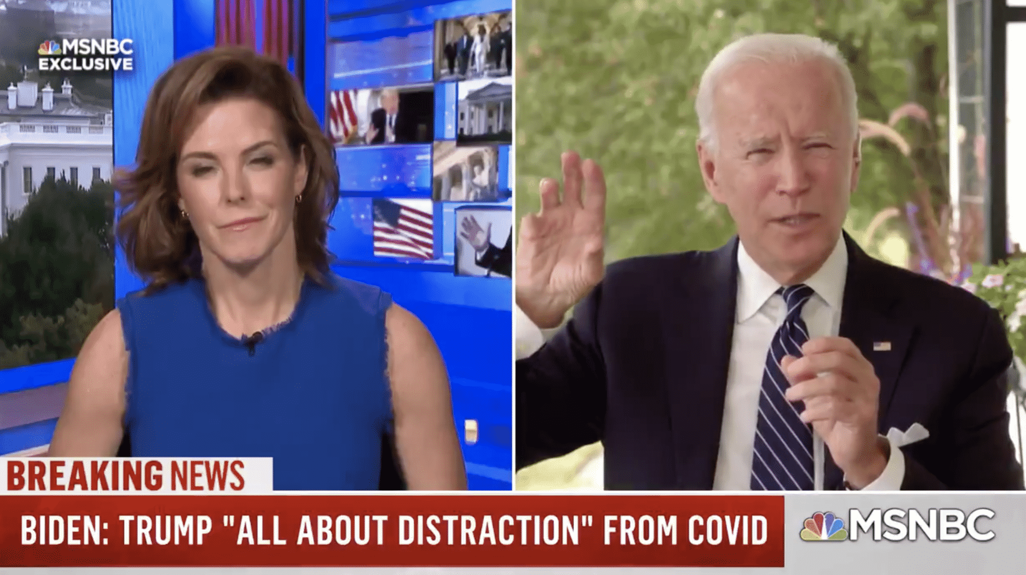 Biden Argues Trump’s Comments on a Peaceful Transfer of Power Is to ‘Take Our Eye off the Ball’