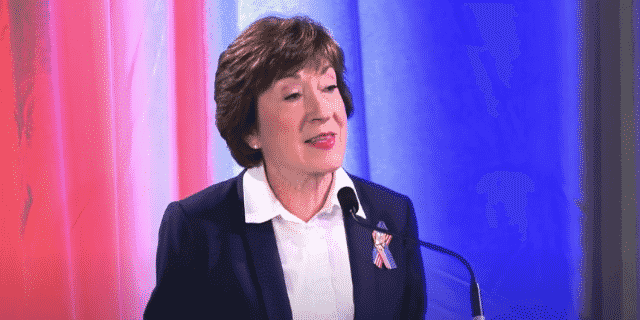 Sen. Susan Collins Ducks Endorsement When Pressed by Opponent on Who She Supports in 2020 Election