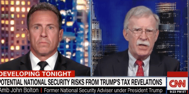 Bolton on Tax Report: ‘I Would Think Trump Would Be Eager’ To Show ‘What a Great Businessman He Is’