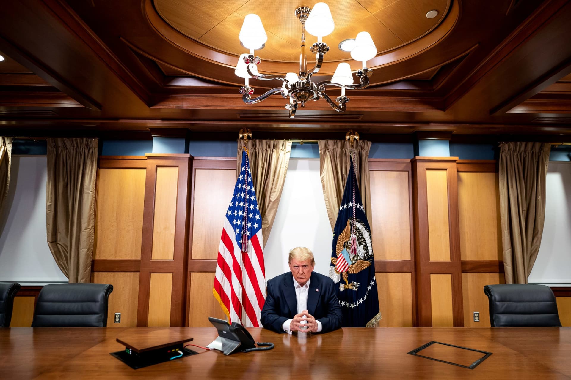 Trump’s Medical Status Unclear as Doctors Say He Could Be Discharged on Monday