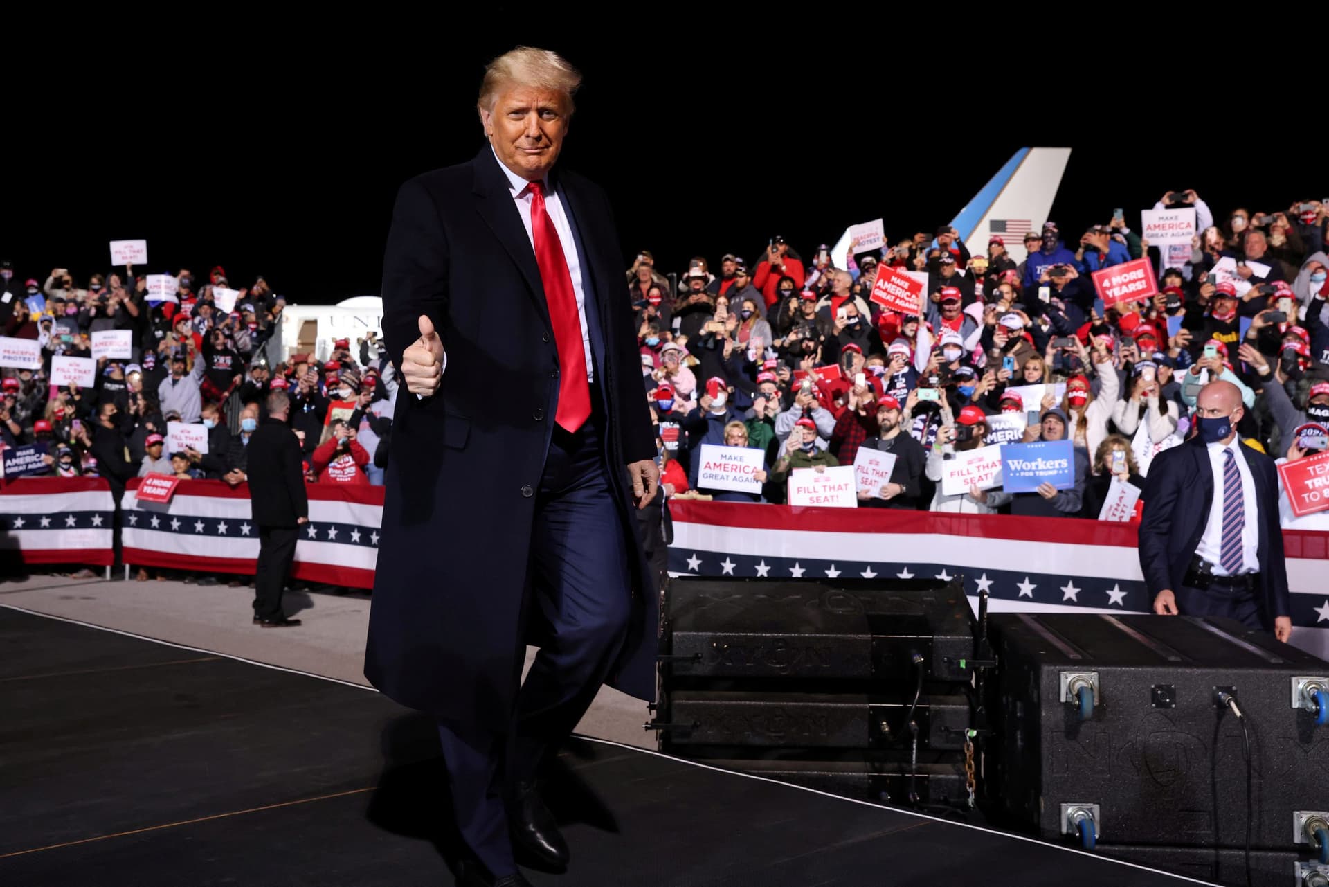Trump Tested Negative for COVID-19 Ahead of Final Presidential Debate