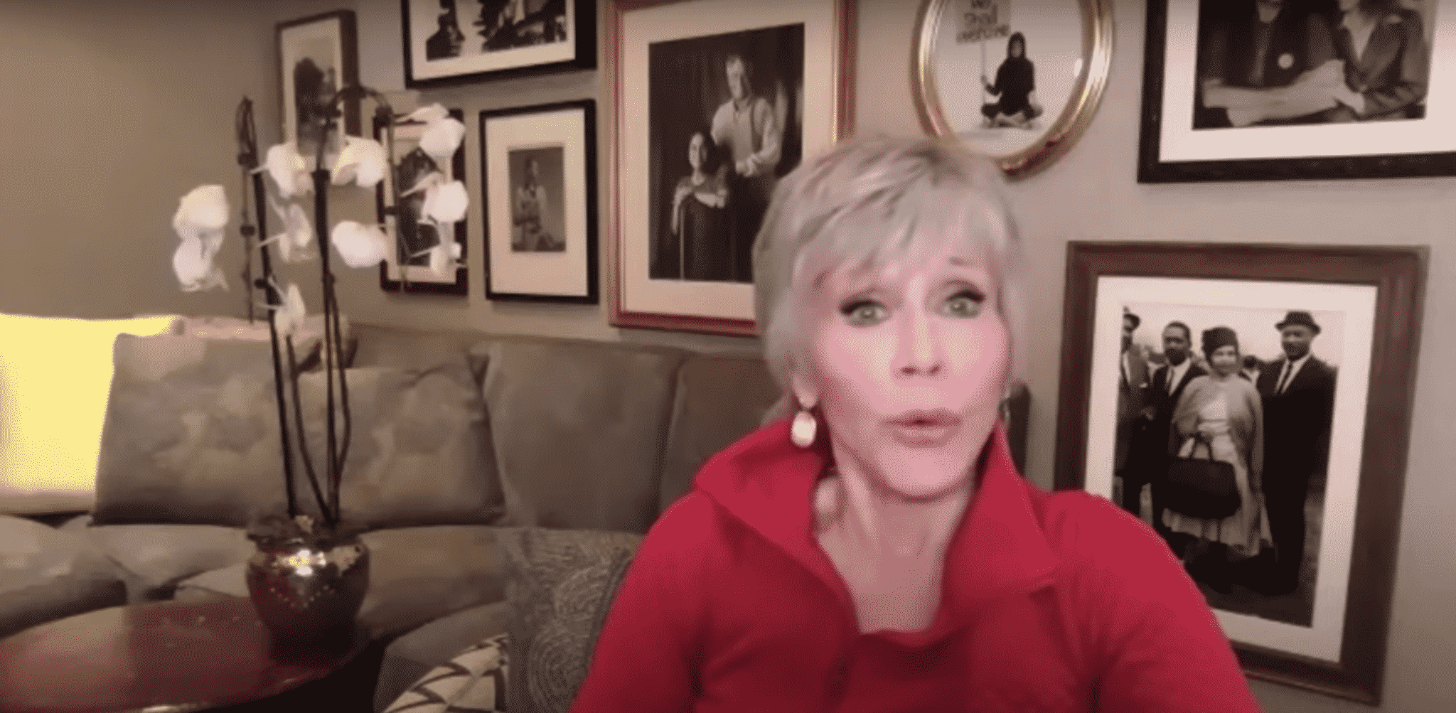 Jane Fonda Calls COVID-19 ‘God’s Gift To the Left’