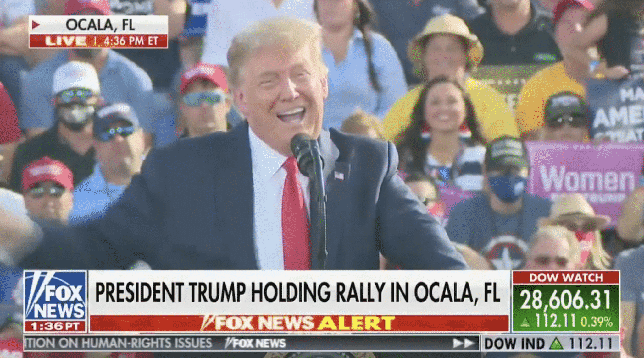 Florida Trump Supporters Chant āLock Him Upā After Trump Mentions Hunter Biden Story