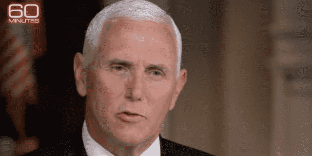 Pence Pressed on Why Trump Ended CBS â60 Minutesâ Interview Early