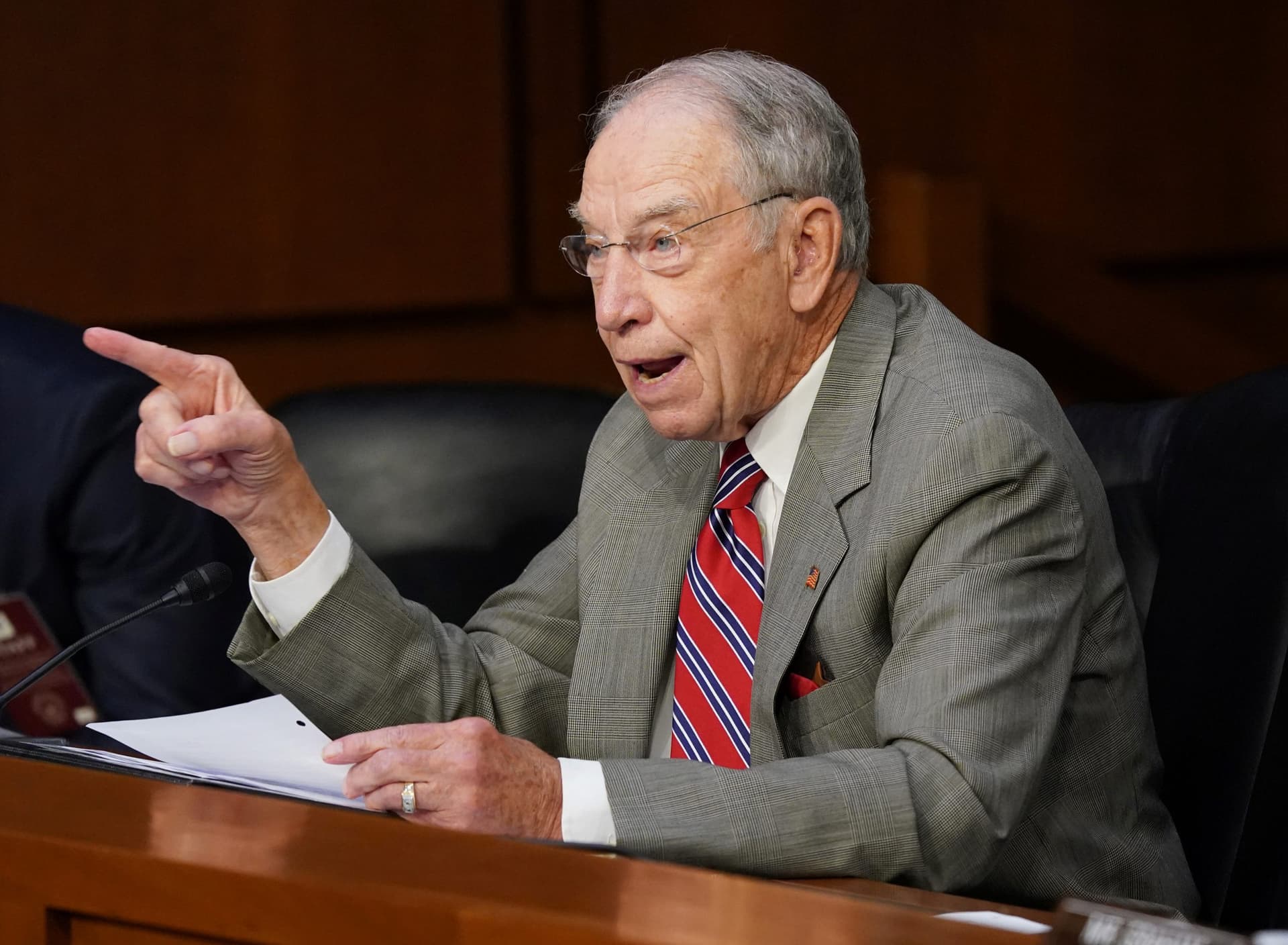 Oldest US Senator Hospitalized, Receiving āAntibiotic Infusionsā