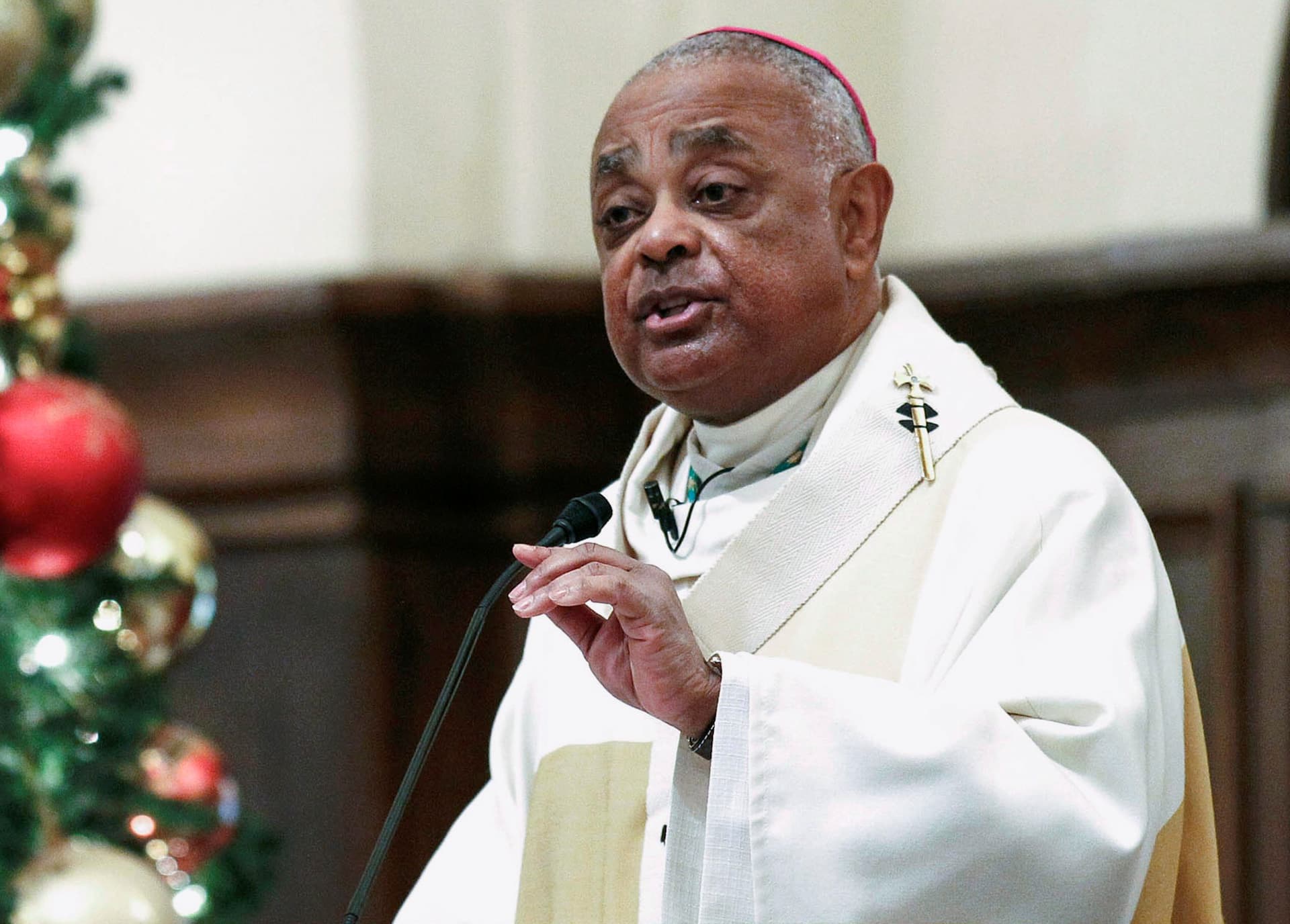 First African-American Cardinal Seeks Common Ground With Biden Administration