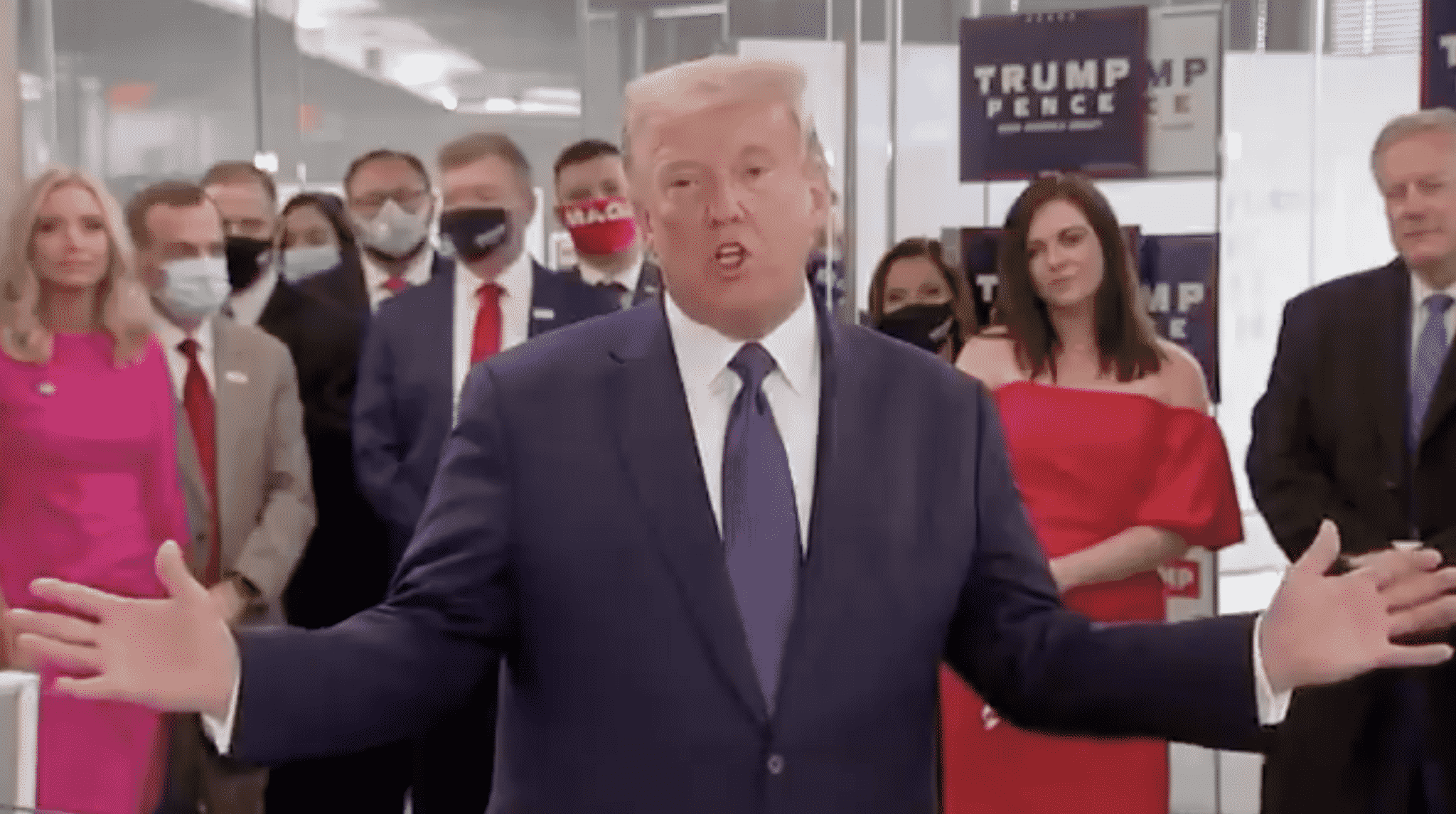 Trump āNot Thinking About Concession Speech or Acceptance Speech Yetā on Election Day
