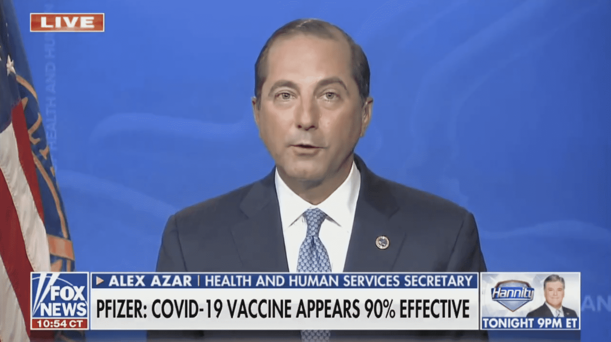 HHSâ Azar Slams Gov. Cuomo for Suggesting Potential COVID-19 Vaccine Is âGood/Bad Newsâ