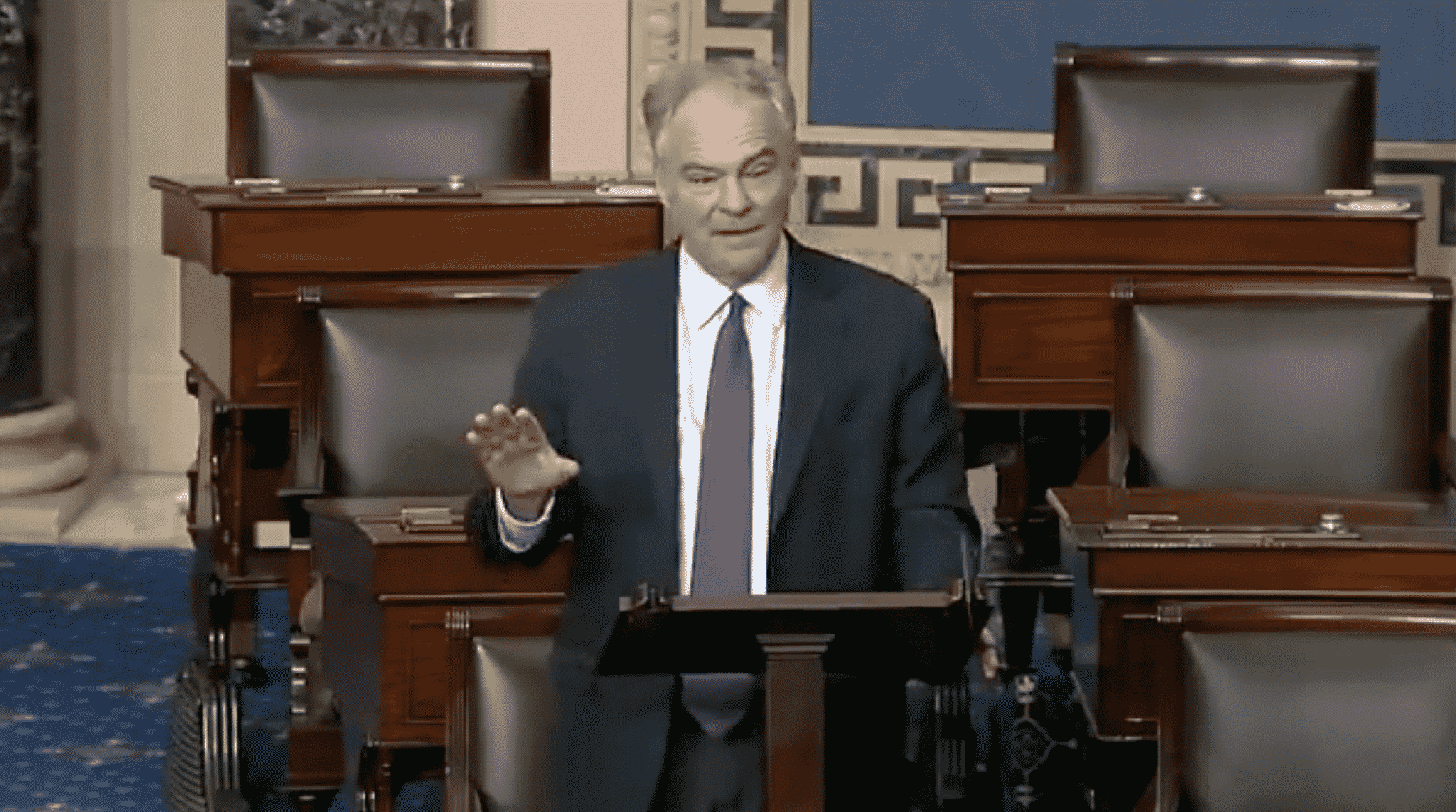 Tim Kaine Reads Hillary Clintonās 2016 Concession Speech To Criticize Trump for Not Conceding