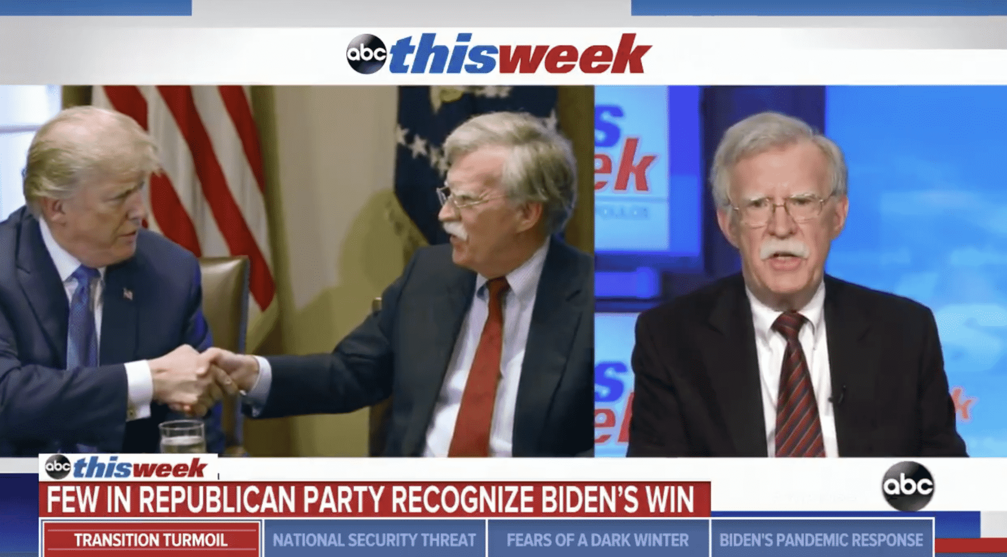 Bolton: Republicans Are âGetting Readyâ to Acknowledge Biden as President-Elect