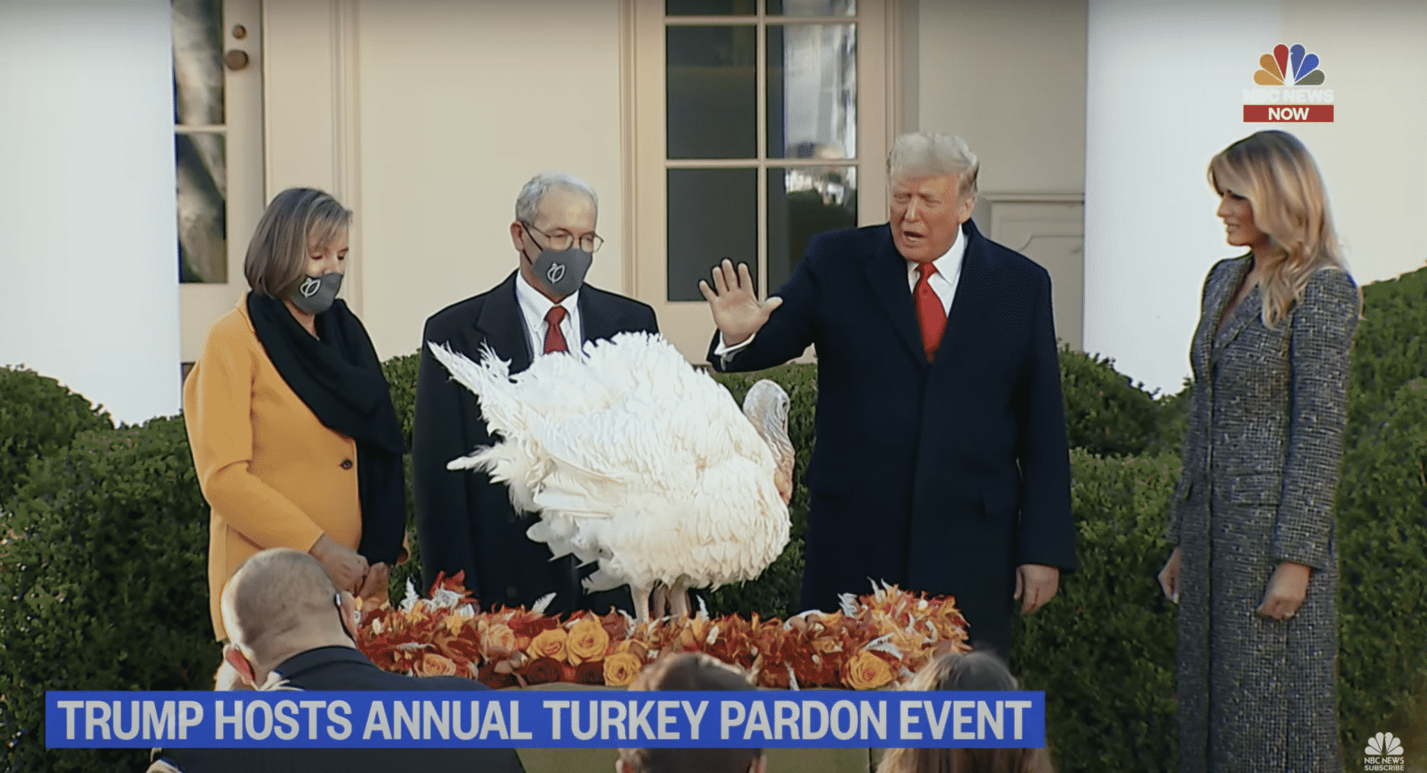 Trump Participates in Annual Turkey Pardon