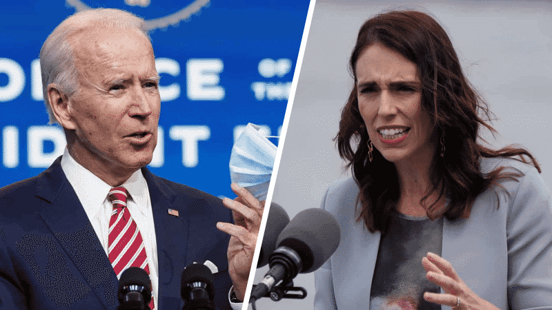 New Zealand Prime Minister Extends Help To Biden on Combatting the Coronavirus Pandemic