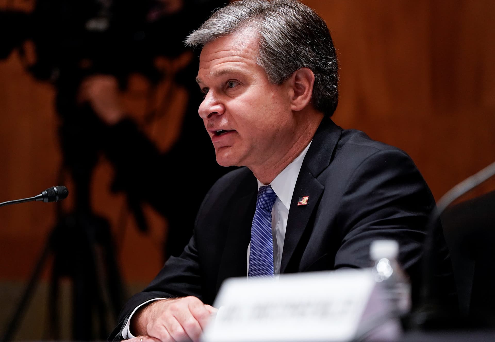 FBI Director Wray: ‘There Are a Lot of Parallels’ Between Challenge of Ransomware and 9/11