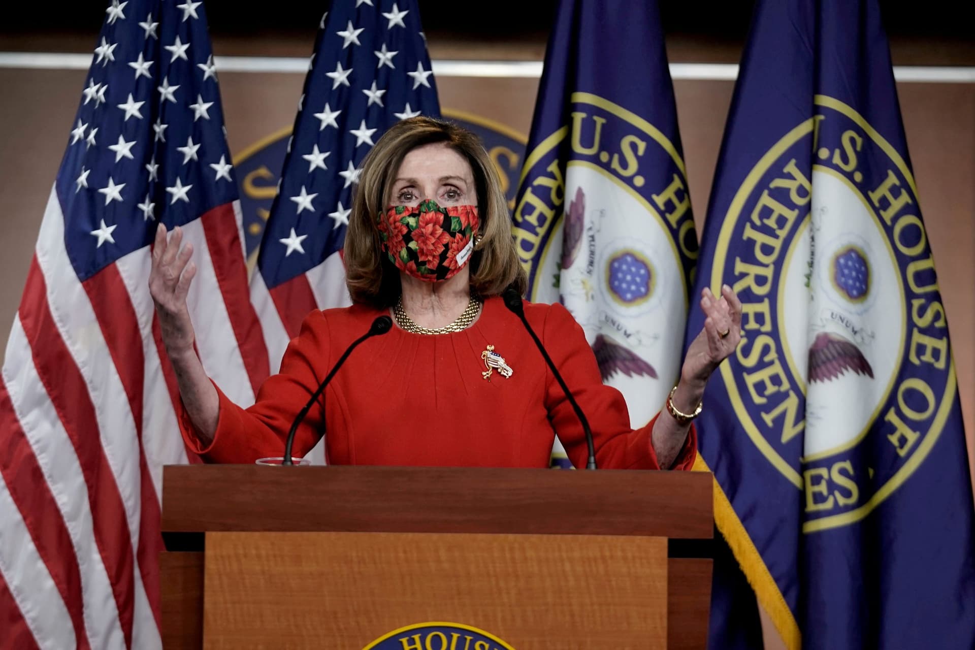 Pelosi Blasts Republicans for ‘Cowardice’ After McCarthy Voices Opposition To Jan. 6 Commission