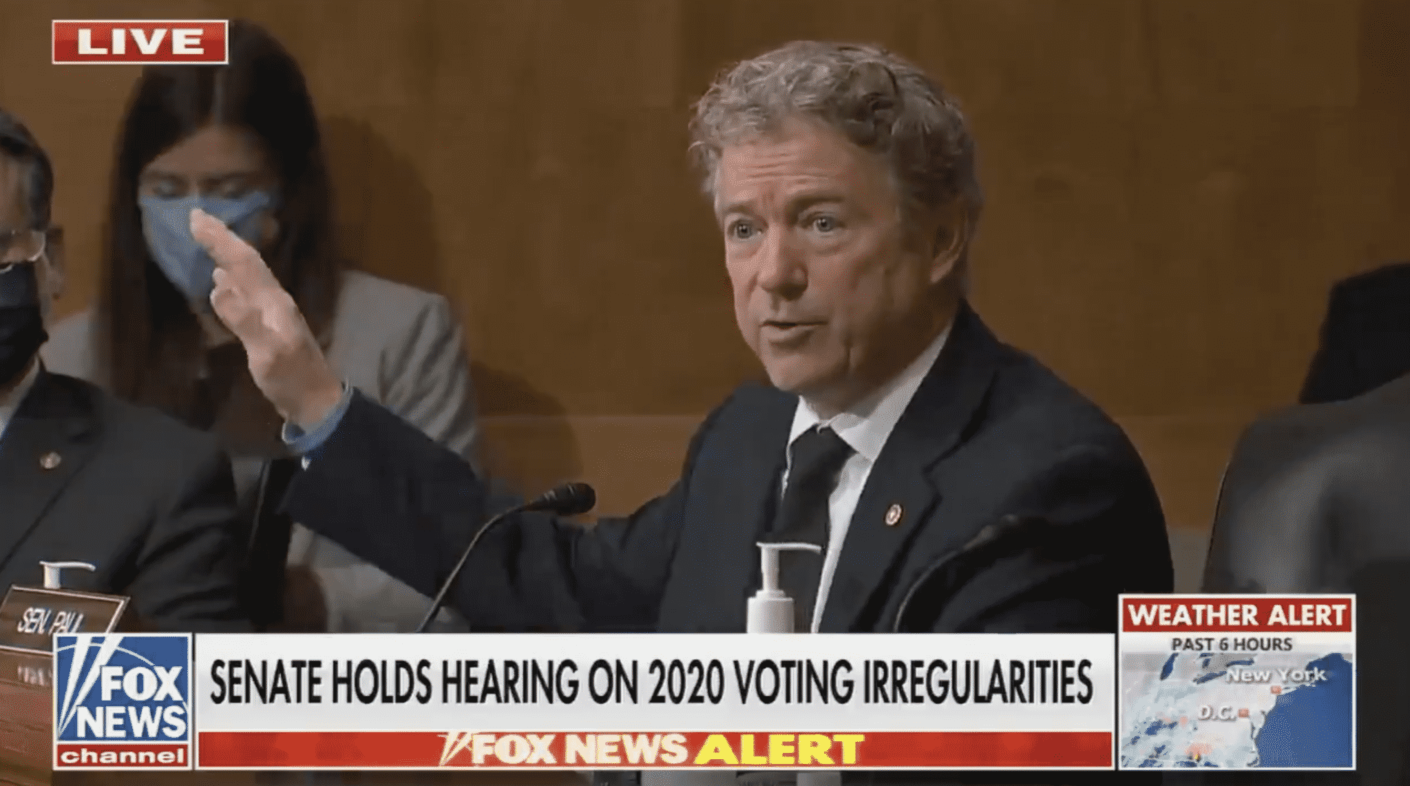 Rand Paul Argues the Election āin Many Ways Was Stolenā
