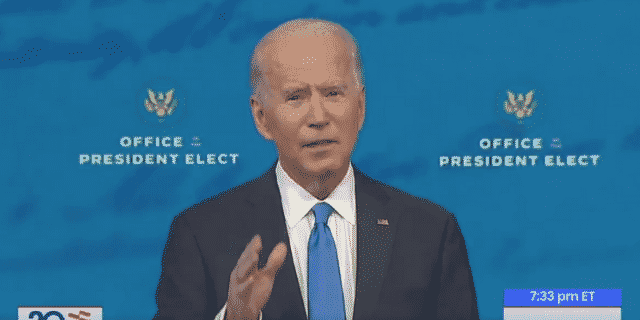 Biden Points Out That Trump Won the 2016 Presidential Election by the Same Electoral Votes as He Received