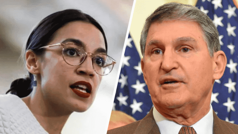 Manchin Takes Aim at AOC: ‘She’s More Active on Twitter Than Anything Else’