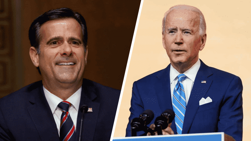 DNI John Ratcliffe Says He Wants Biden To âAcknowledgeâ China as the âGreatest National Security Threatâ