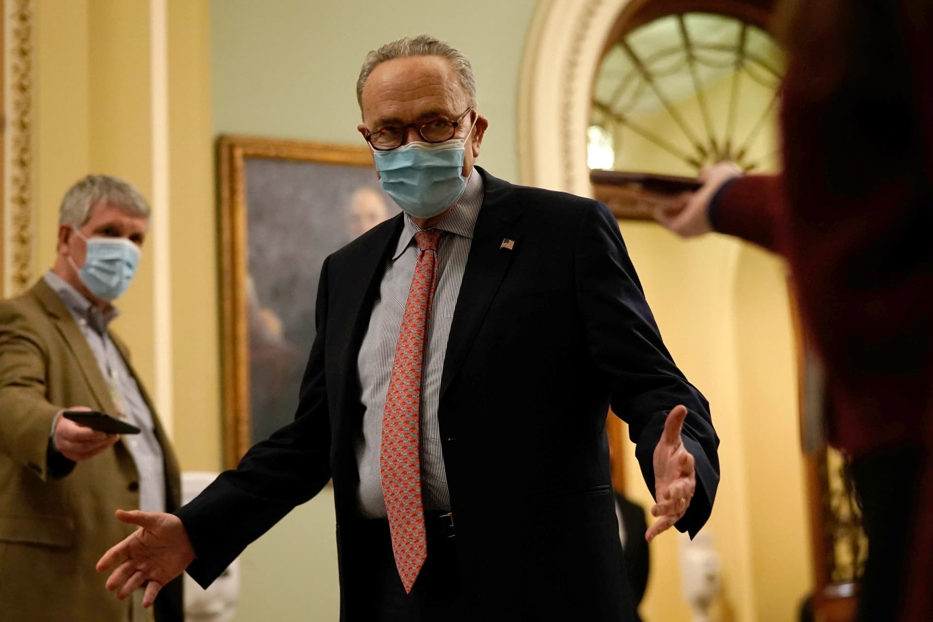 Schumer Calls Himself Senate Majority Leader: ‘Feels Like a Brand New Day’
