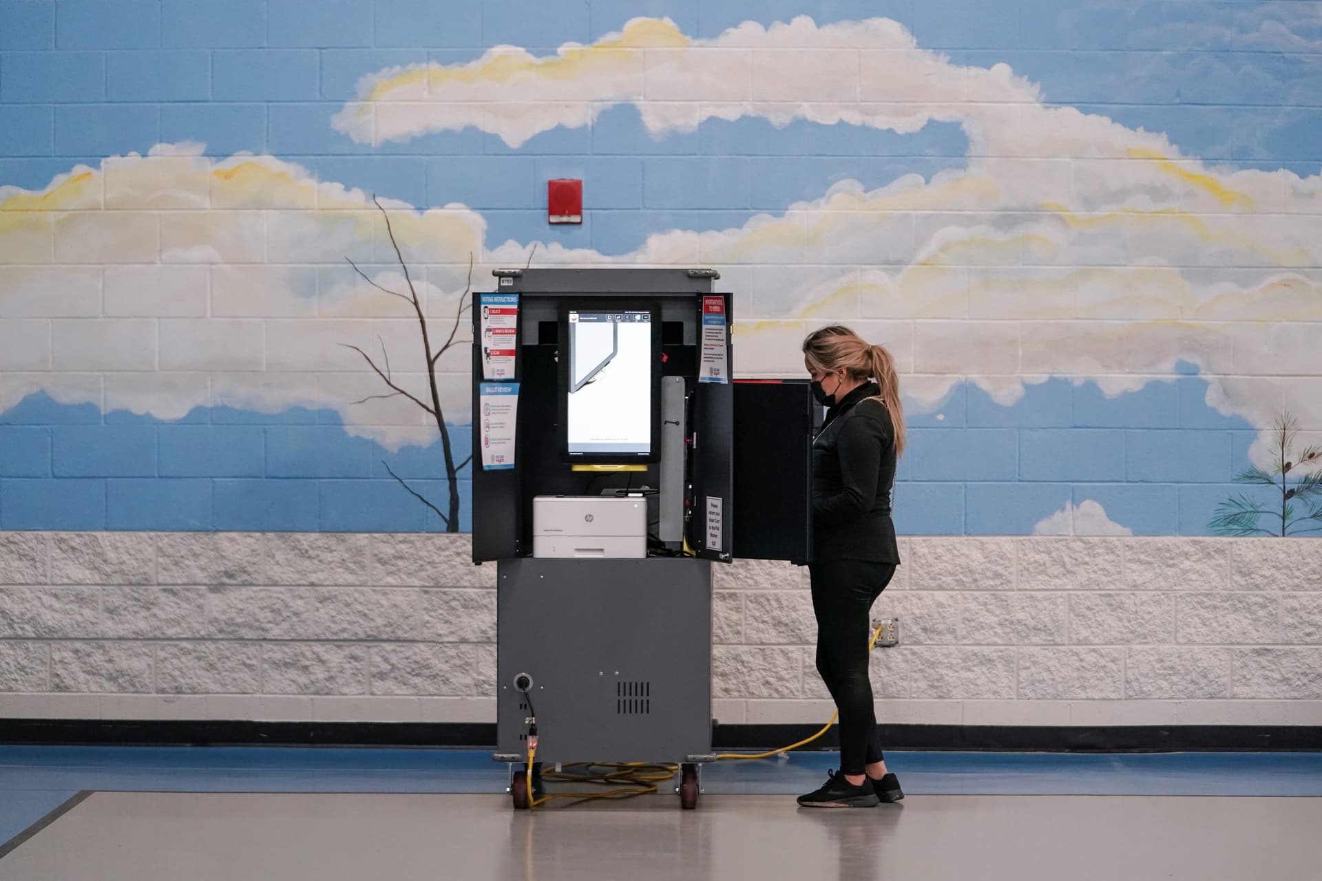 Georgia Election Officials Slap Down Trump Tweet About Voting Machines
