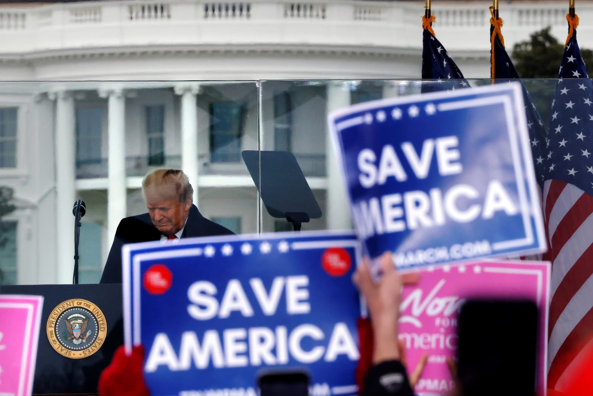 Protests Spring up at Several Statehouses as Siege at US Capitol Unfolds