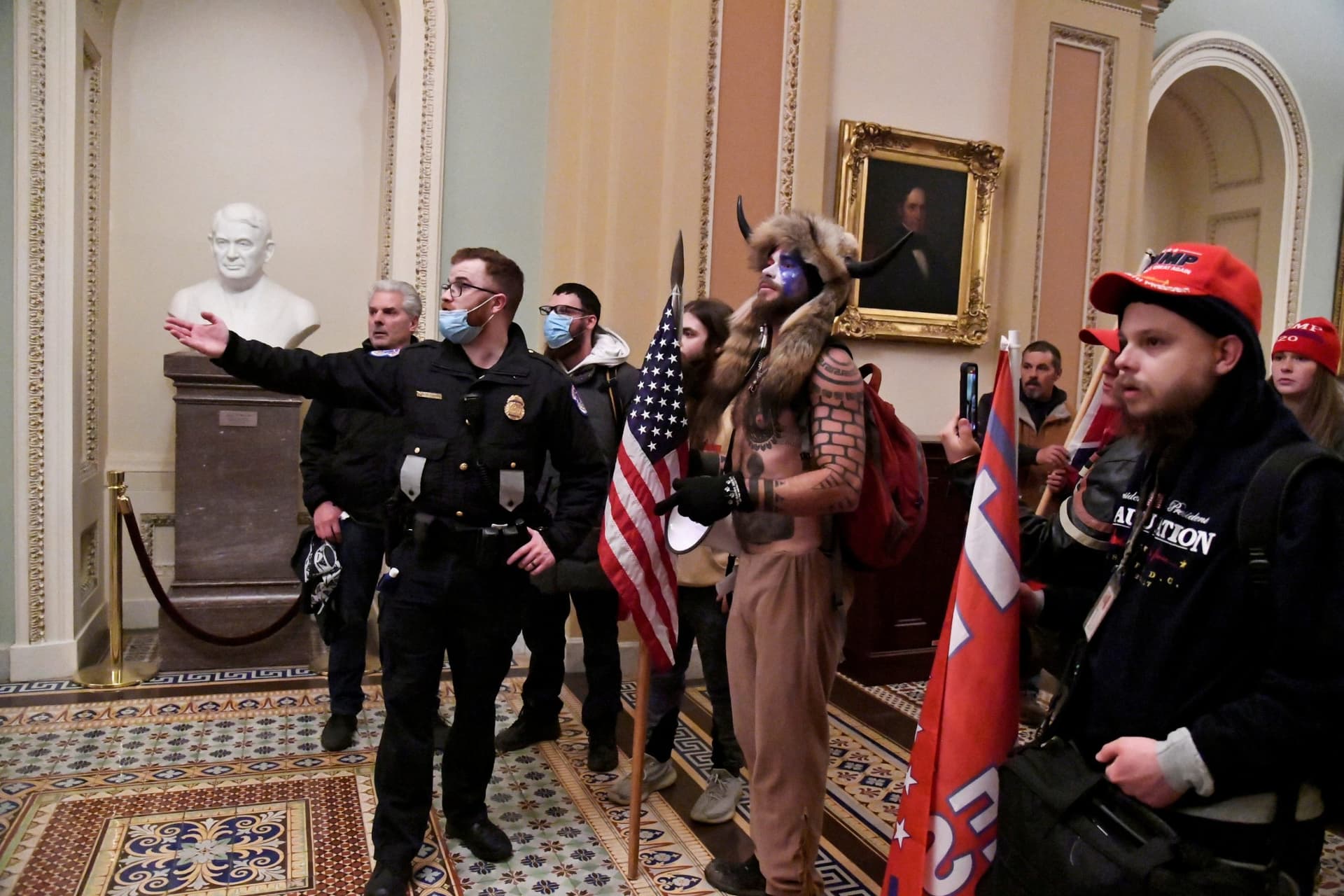 Arrested Capitol Rioters Had Guns and Bombs, Everyday Careers and Olympic Medals