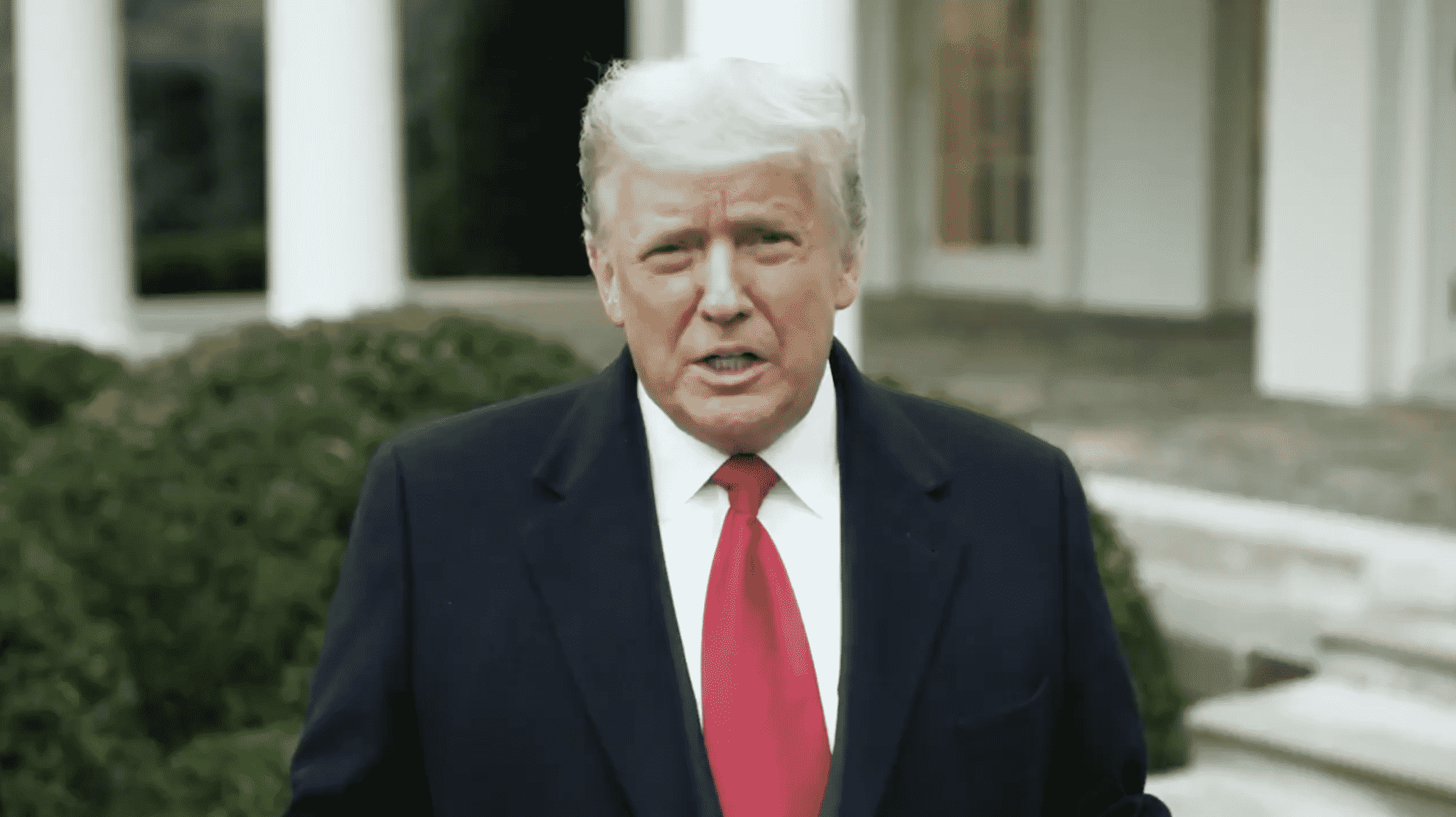 Trump Tells Protesters at the US Capitol To āGo Home in Peaceā