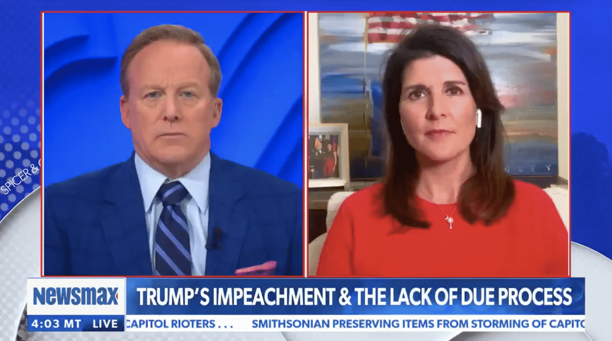 ‘Everyone Is Being Way Too Emotional’: Nikki Haley Calls Impeachment a ‘Waste of Time’