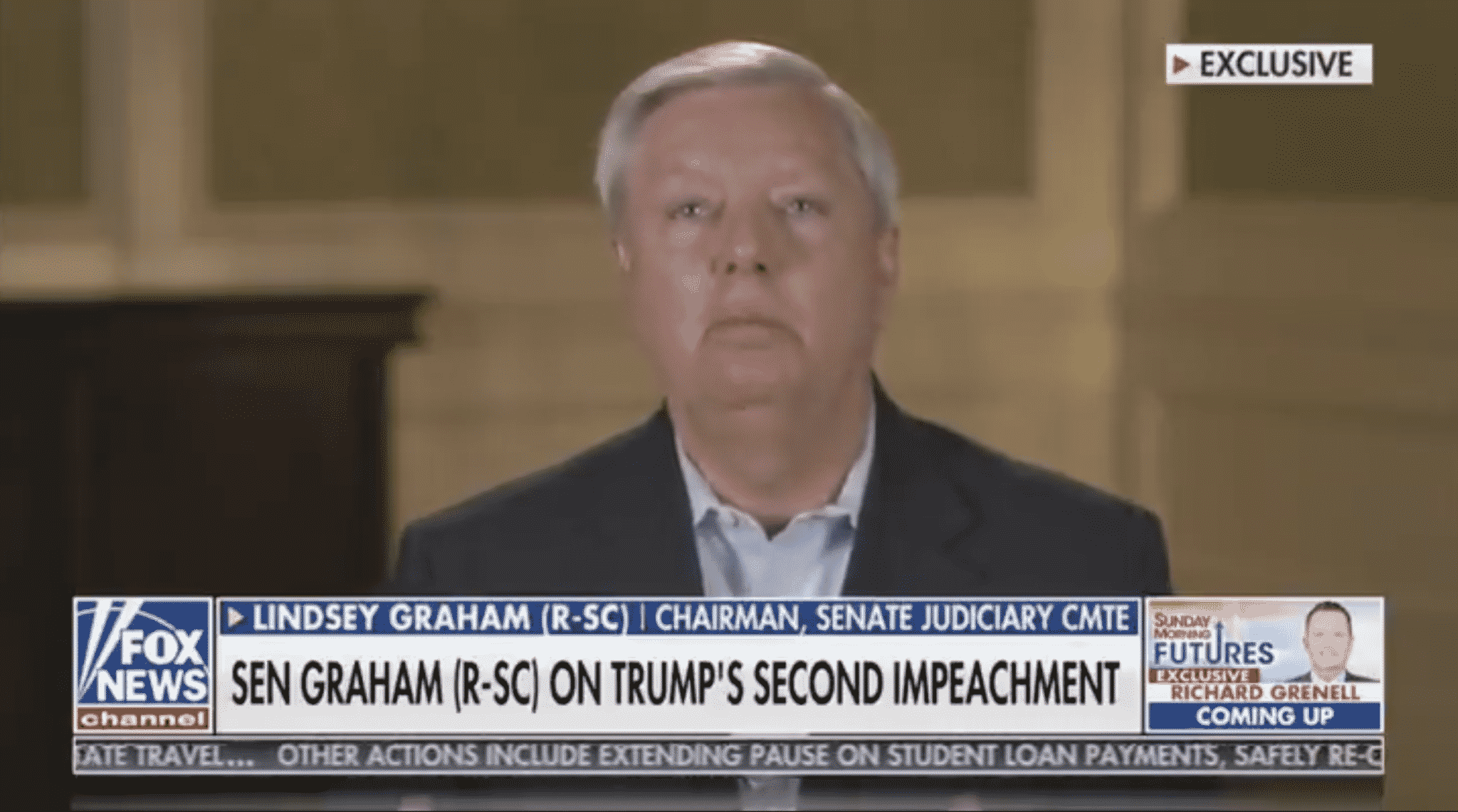 Graham Warns GOP Senators Against Voting To Convict Trump After Impeachment Trial