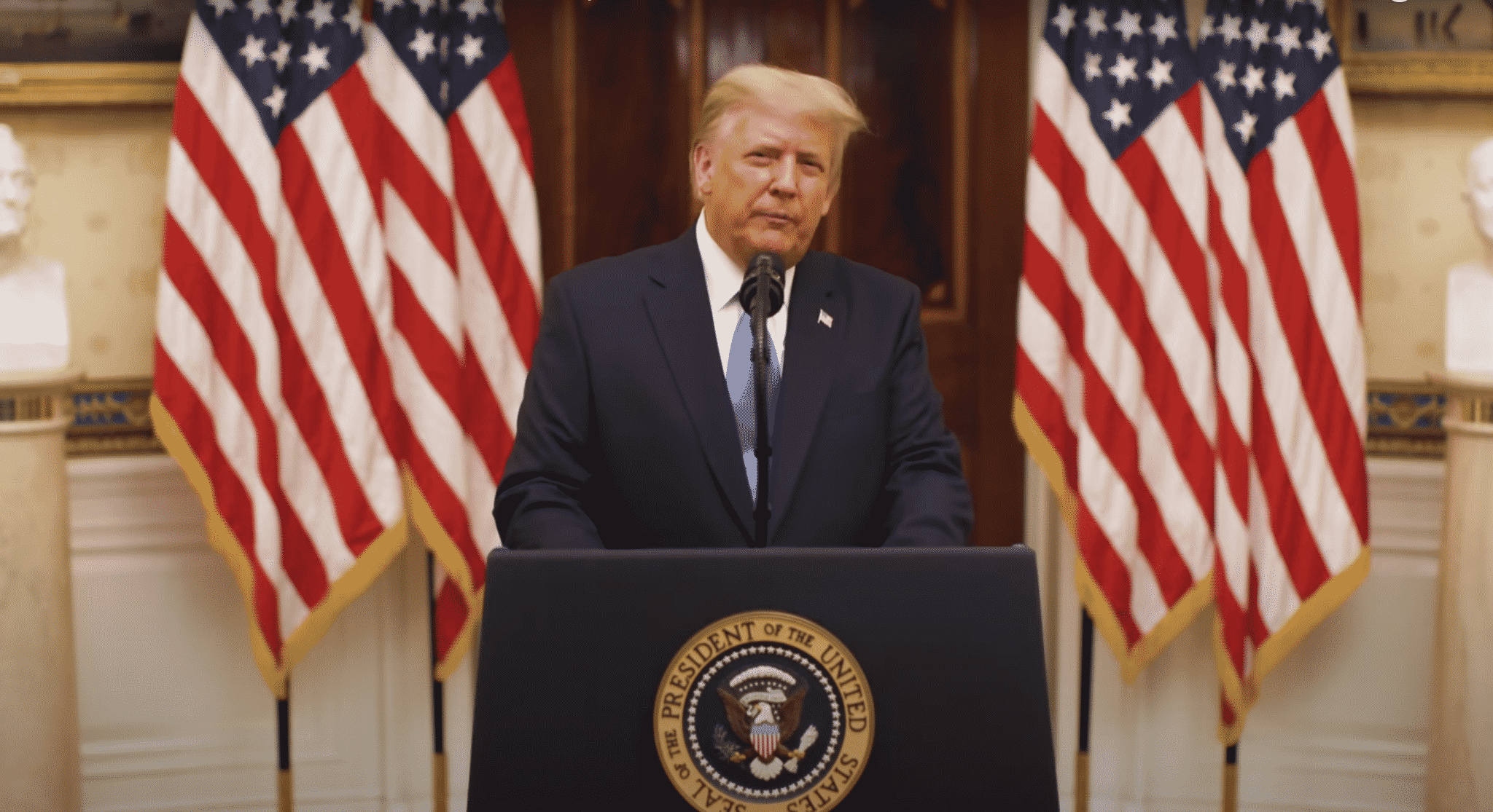 Trump Touts Accomplishments, Extends Best Wishes To the âNew Administrationâ in Farewell Address