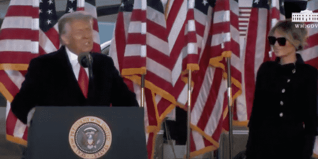 Trump Delivers Final Remarks as He Leaves the WH for the Last Time