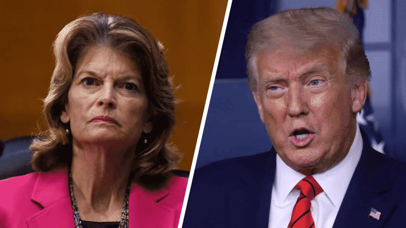 Sen. Lisa Murkowski Calls on Trump To Resign: āI Want Him Outā