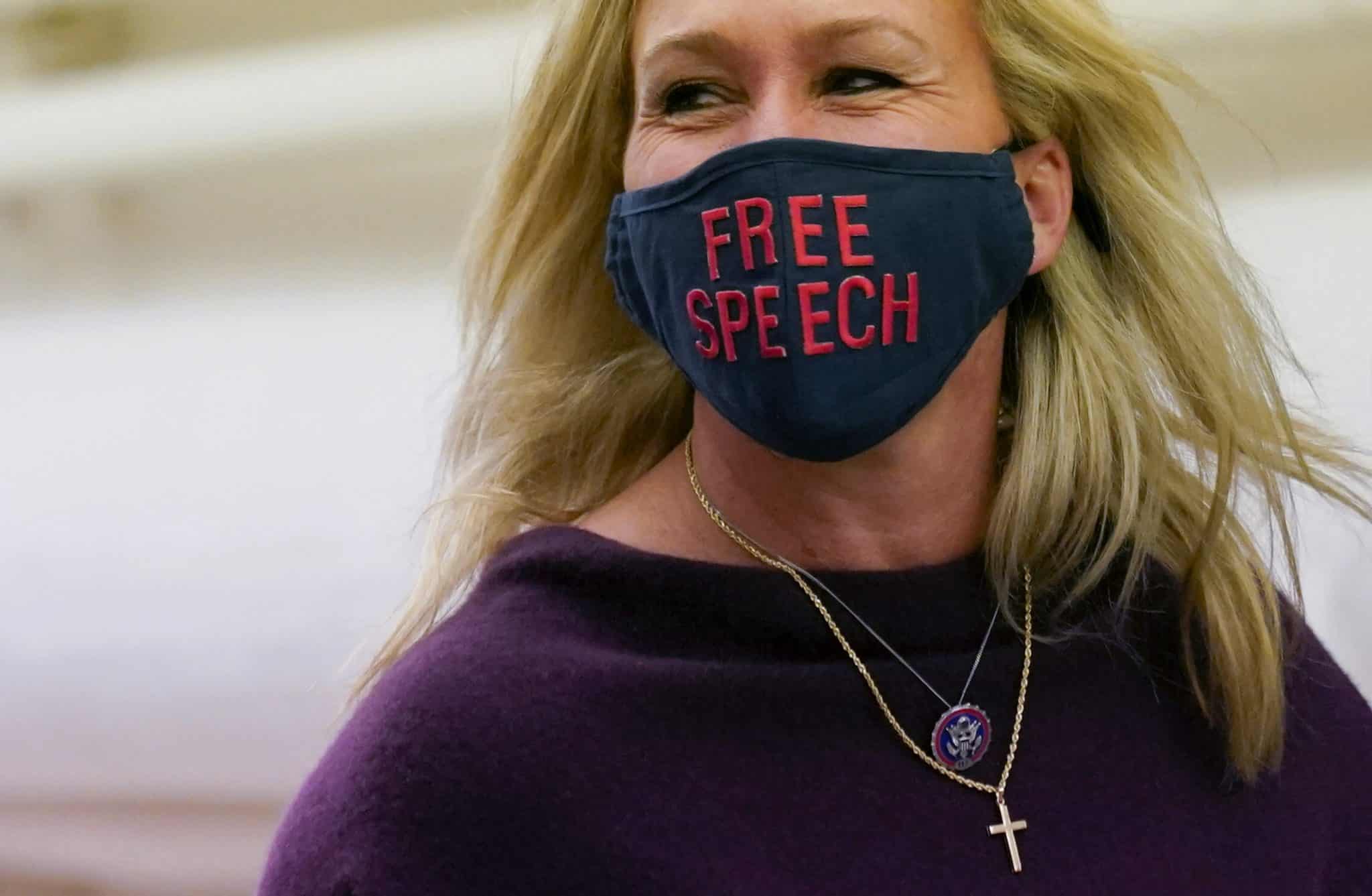 Greene Calls Democrats a āBunch of Moronsā Following Vote to Remove Her From Committee Assignments