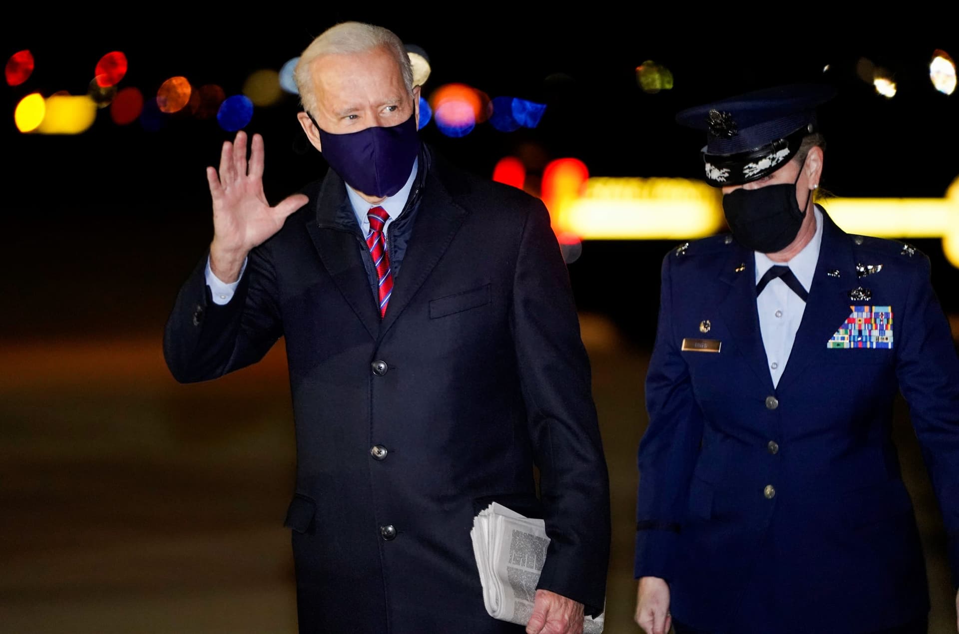 Biden Discusses COVID Relief and Infrastructure With Top Labor Leaders