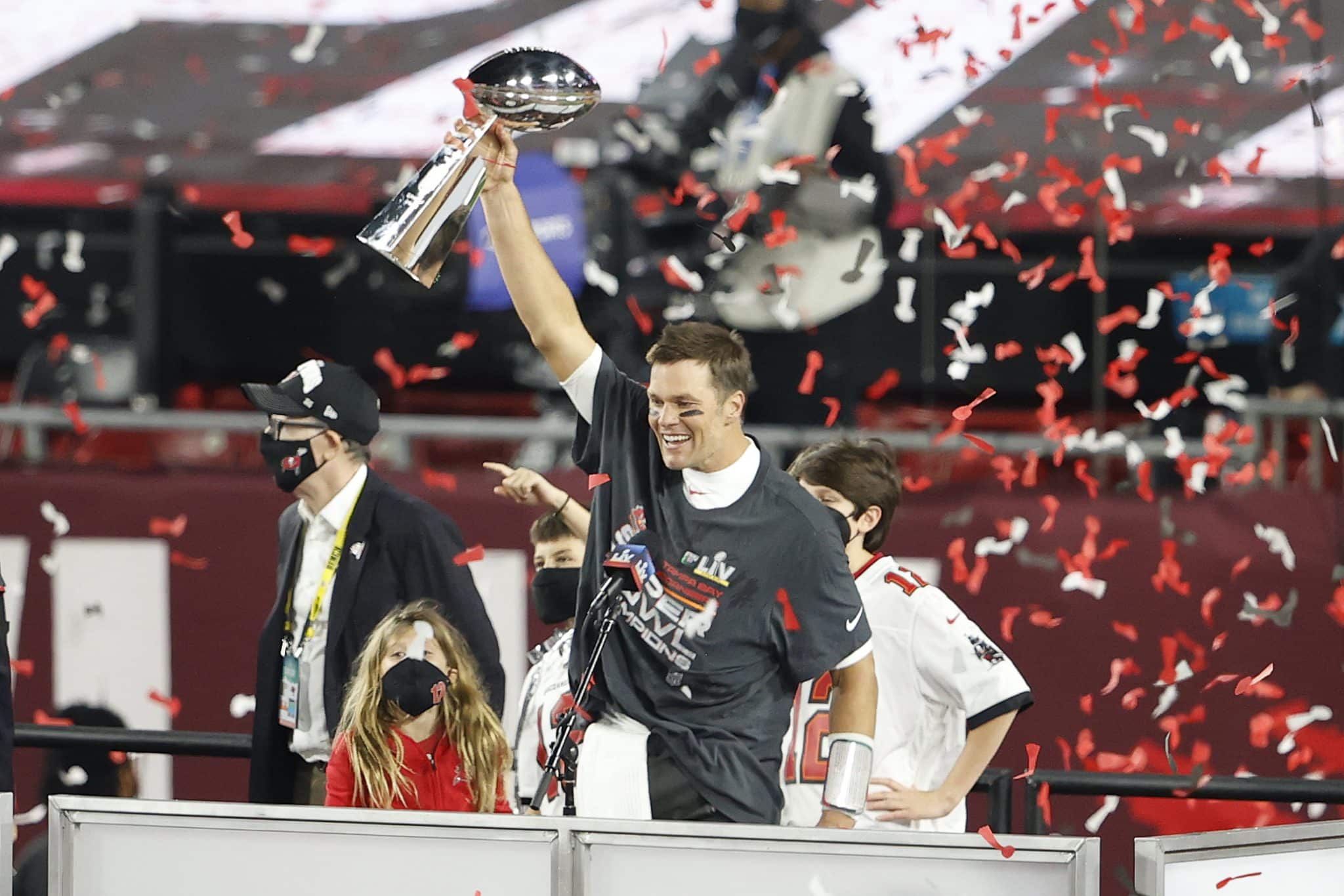 Brady Leads Buccaneers To Super Bowl Win on Home Field