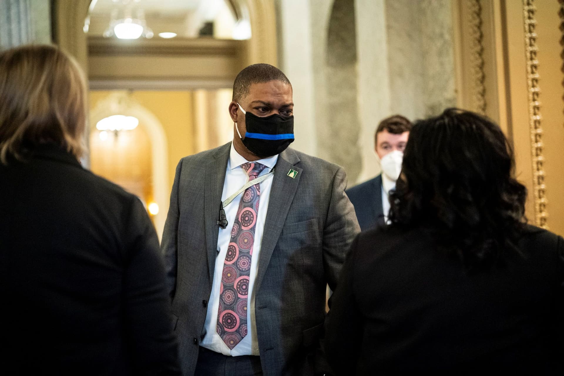 Senate Honors Police Officer Who Protected Lawmakers In Riot