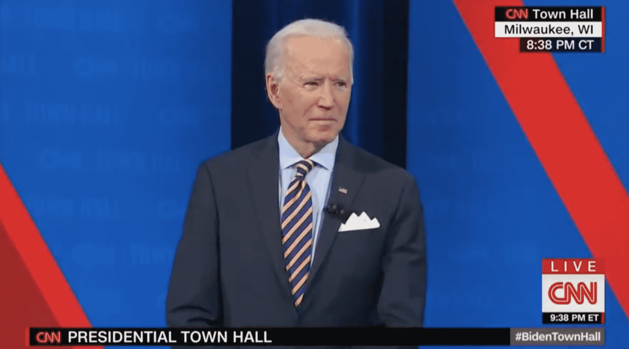 Biden: āIām Tired of Talking About Trumpā