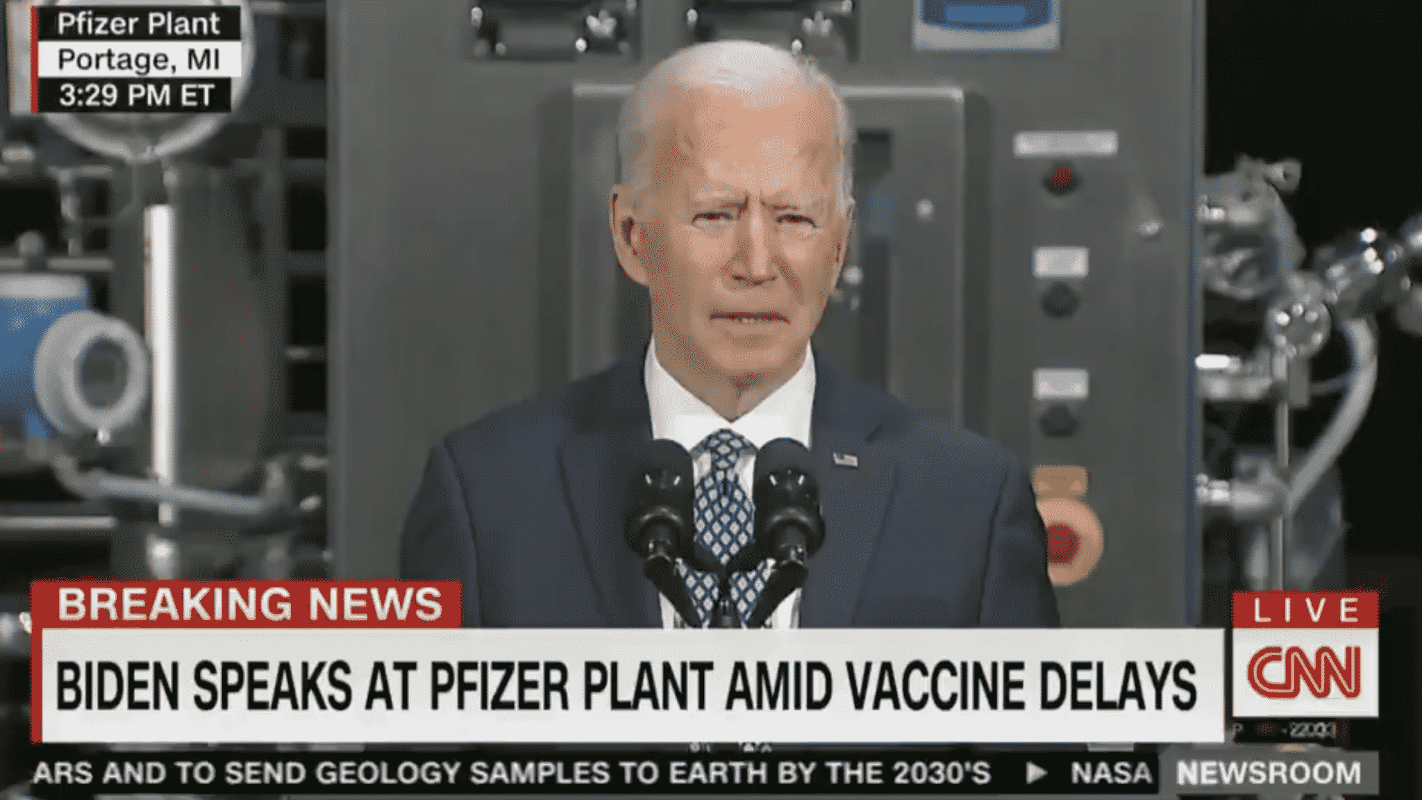 ‘God Love Him’: Biden Slams Trump for ‘Failed’ COVID Vaccine Rollout