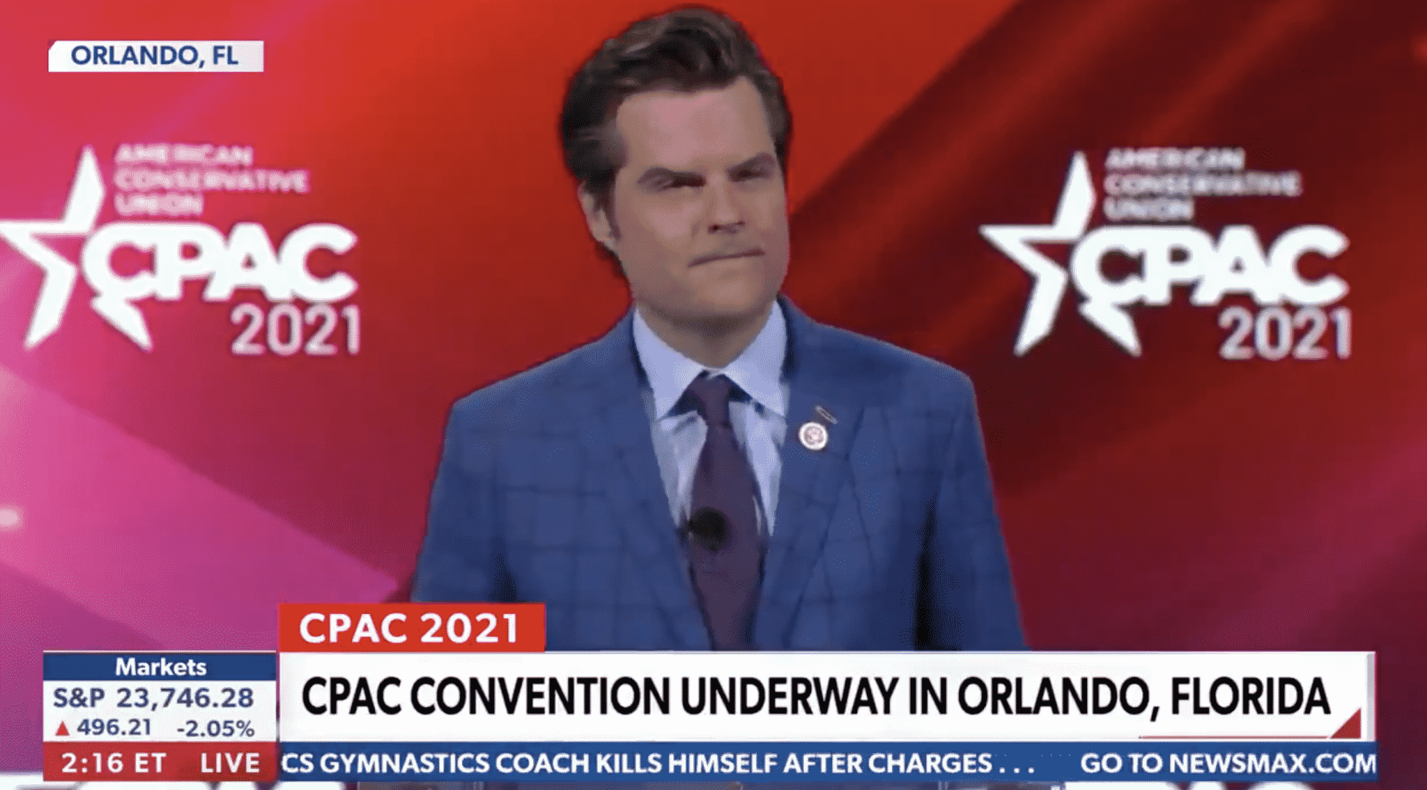 Rep. Matt Gaetz Slams Liz Cheney at CPAC: âSheâd Get Booedâ