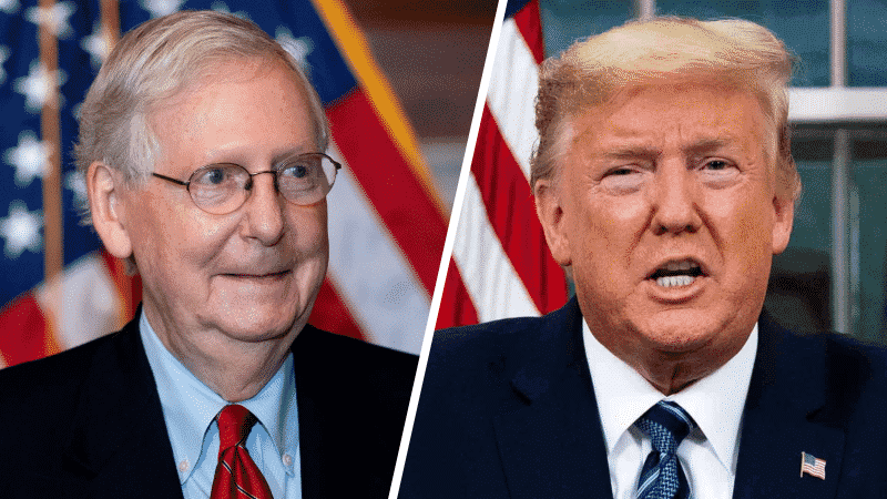 McConnell To Vote To Acquit Trump in Impeachment Trial: Report