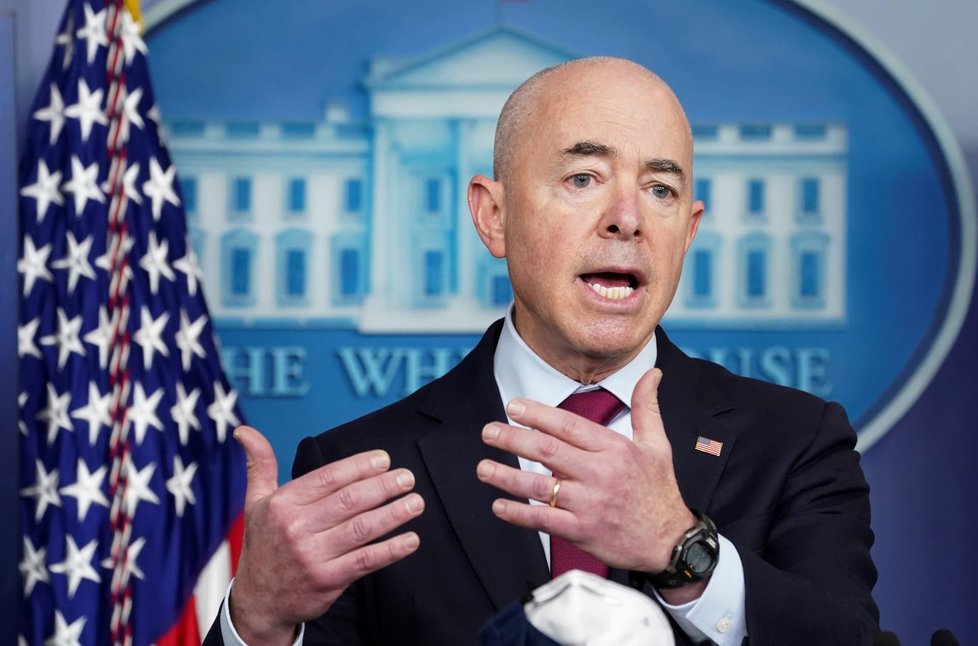DHS Secretary Considers Question About Biden, Harris Visiting the Border âUnfairâ