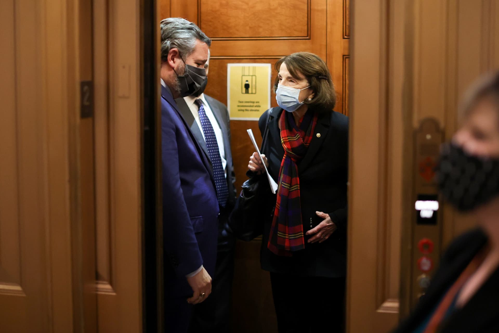 Senator Dianne Feinstein Hospitalized in California, Leaving Democrats Without Senate Majority